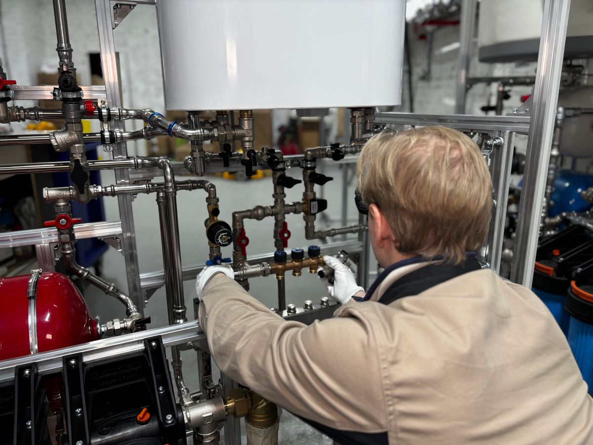 Industrierohrsystem — Haustechnik